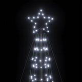 LED Christmas Tree with Spikes 1534 LEDs Cold White 500 cm - Extra Image