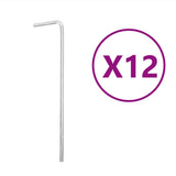 LED Christmas Tree with Spikes 1534 LEDs Cold White 500 cm - Extra Image