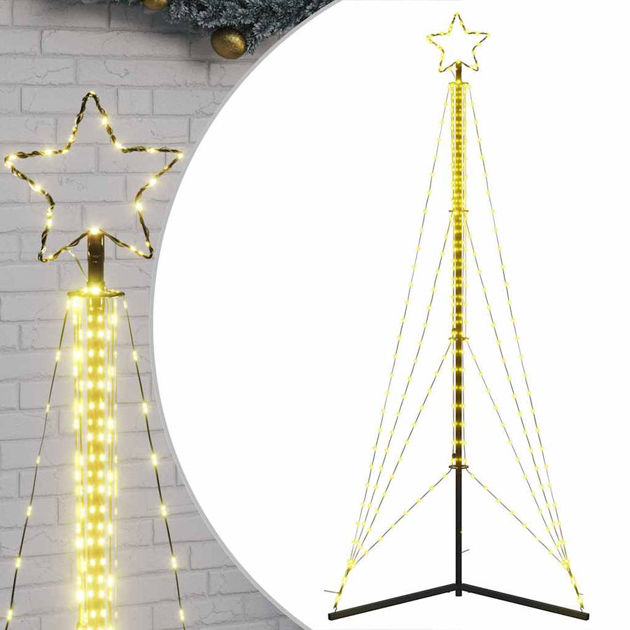 LED Christmas Tree 483 LEDs Warm White 240 cm