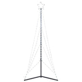 LED Christmas Tree 483 LEDs Cold White 240 cm - 45-Degree Angle