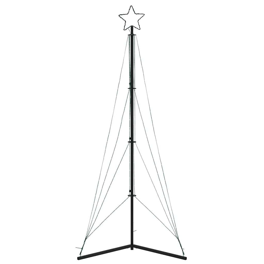 LED Christmas Tree 483 LEDs Cold White 240 cm