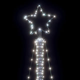 LED Christmas Tree 483 LEDs Cold White 240 cm - Extra Image