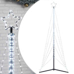 LED Christmas Tree 525 LEDs Cold White 302 cm