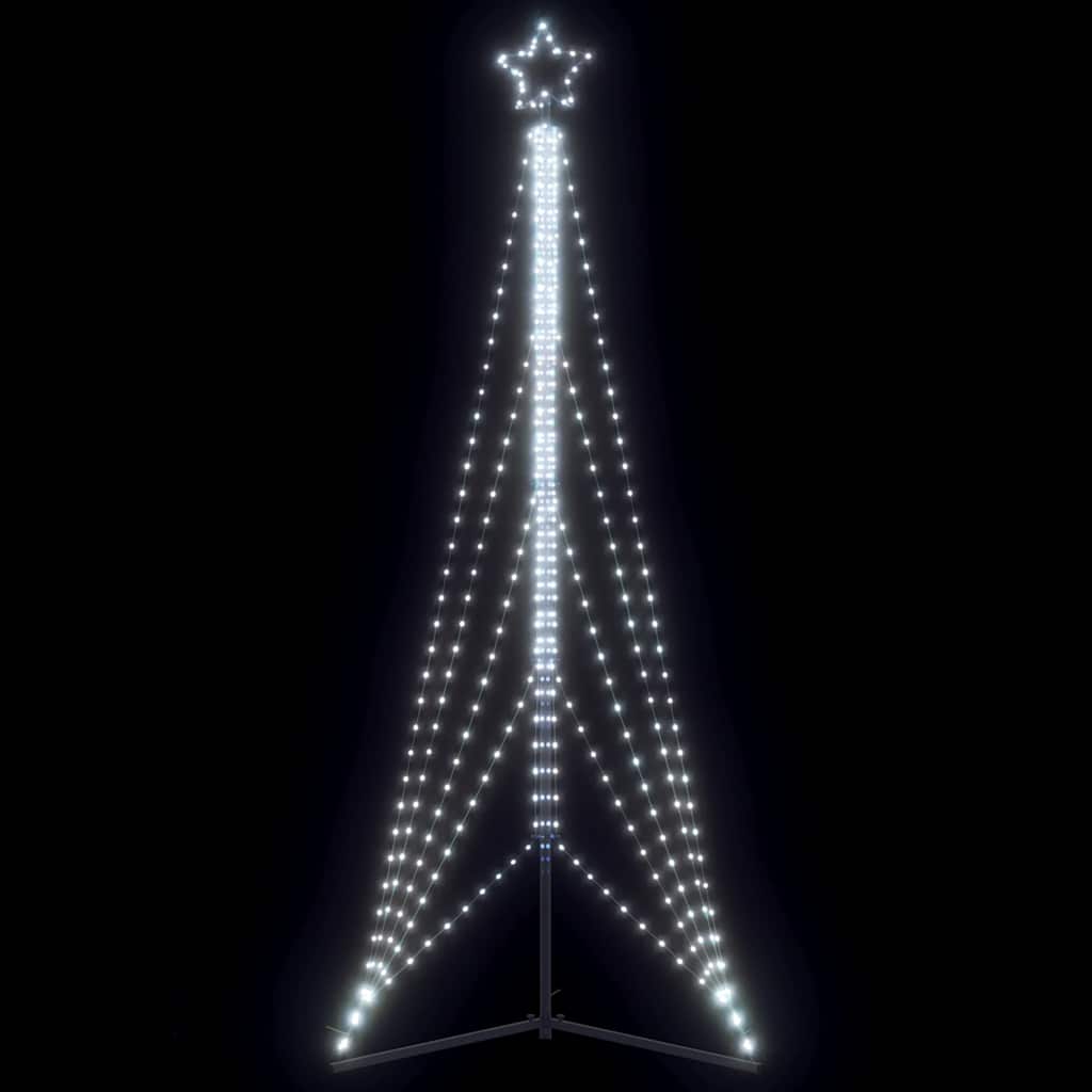 LED Christmas Tree 525 LEDs Cold White 302 cm