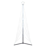 LED Christmas Tree 525 LEDs Cold White 302 cm