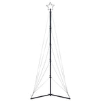 LED Christmas Tree 525 LEDs Cold White 302 cm