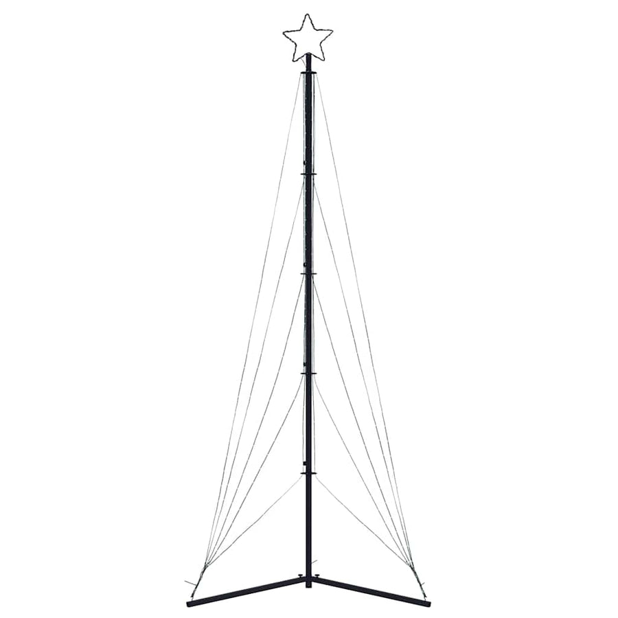 LED Christmas Tree 525 LEDs Cold White 302 cm