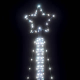 LED Christmas Tree 525 LEDs Cold White 302 cm - Extra Image