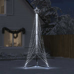 LED Christmas Tree 525 LEDs Cold White 302 cm