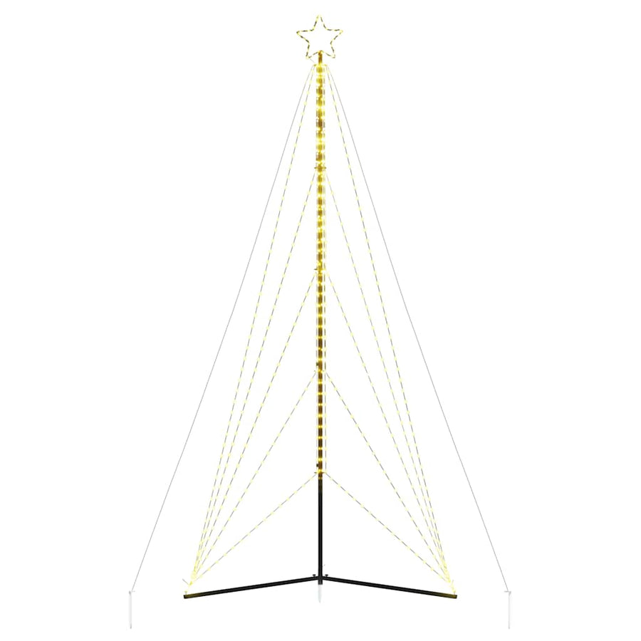 LED Christmas Tree 615 LEDs Warm White 404.5 cm