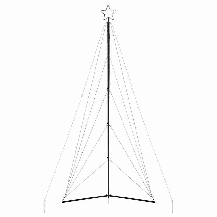 LED Christmas Tree 615 LEDs Warm White 404.5 cm