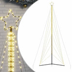 LED Christmas Tree 861 LEDs Warm White 478 cm