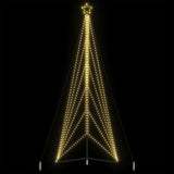 LED Christmas Tree 861 LEDs Warm White 478 cm - Side View