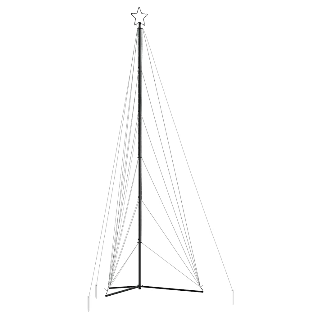 LED Christmas Tree 861 LEDs Cold White 478 cm