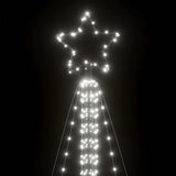 LED Christmas Tree 861 LEDs Cold White 478 cm