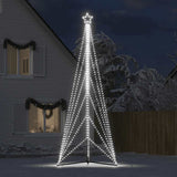 LED Christmas Tree 861 LEDs Cold White 478 cm