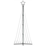 LED Christmas Tree 447 LEDs Warm White 240 cm