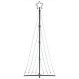 LED Christmas Tree 447 LEDs Warm White 240 cm - 45-Degree Angle