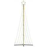 LED Christmas Tree 447 LEDs Warm White 240 cm