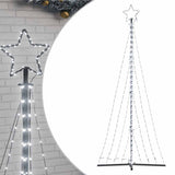 LED Christmas Tree 447 LEDs Cold White 240 cm