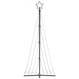 LED Christmas Tree 447 LEDs Cold White 240 cm