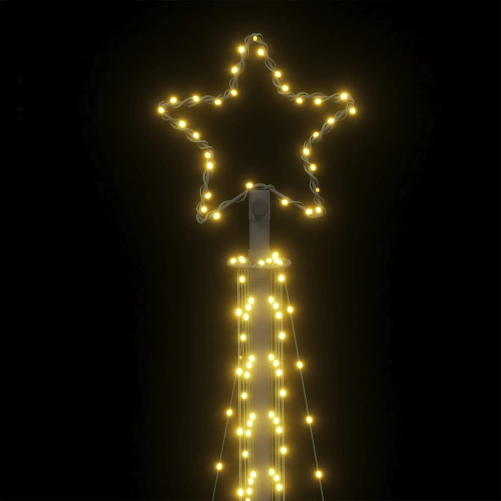 LED Christmas Tree 495 LEDs Warm White 302 cm