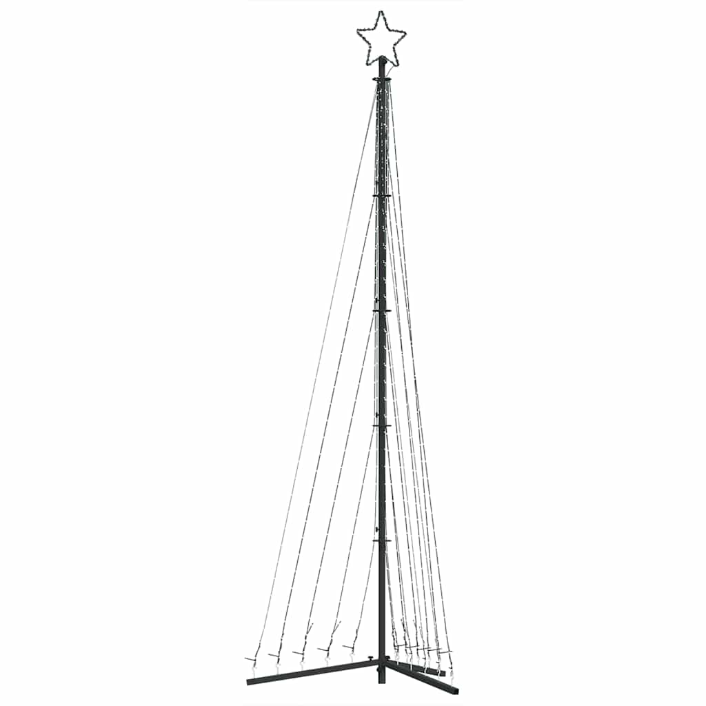 LED Christmas Tree 495 LEDs Cold White 302 cm