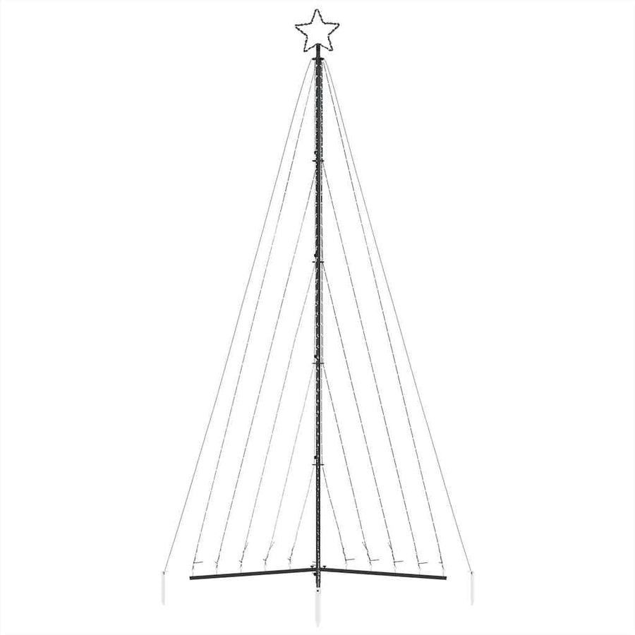 LED Christmas Tree 570 LEDs Warm White 404.5 cm