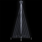 LED Christmas Tree 570 LEDs Cold White 404.5 cm