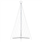LED Christmas Tree 570 LEDs Cold White 404.5 cm