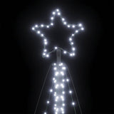 LED Christmas Tree 570 LEDs Cold White 404.5 cm - Extra Image