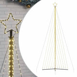 LED Christmas Tree 789 LEDs Warm White 478 cm - Front View