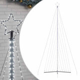 LED Christmas Tree 789 LEDs Cold White 478 cm