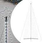 LED Christmas Tree 789 LEDs Cold White 478 cm