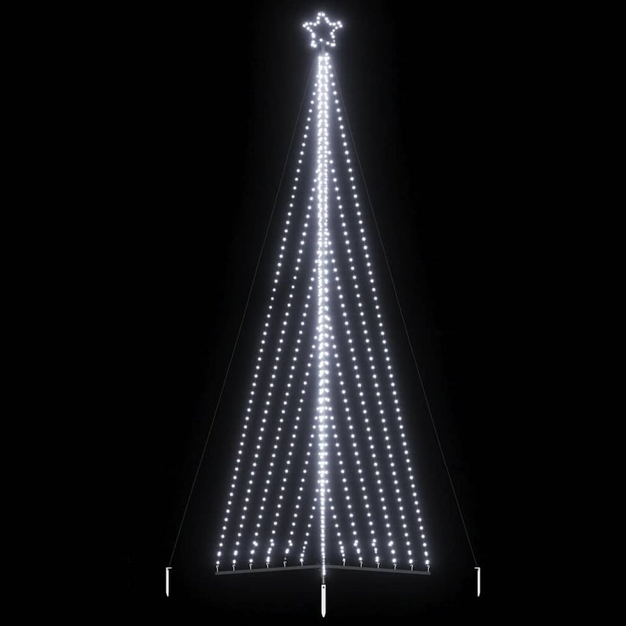 LED Christmas Tree 789 LEDs Cold White 478 cm