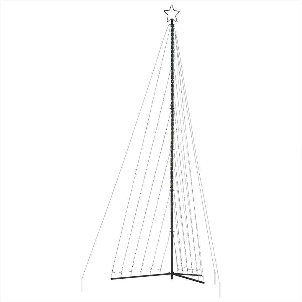 LED Christmas Tree 789 LEDs Cold White 478 cm