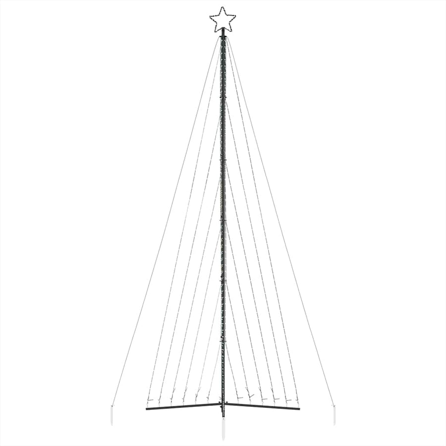 LED Christmas Tree 789 LEDs Cold White 478 cm