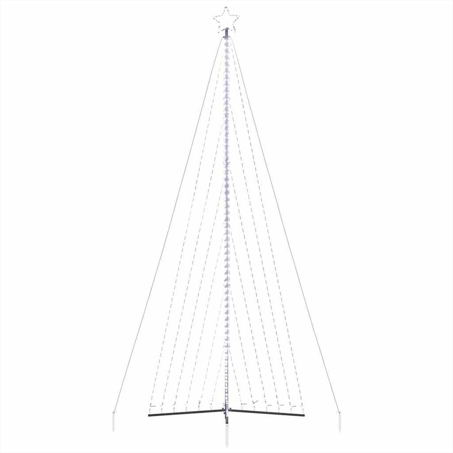 LED Christmas Tree 789 LEDs Cold White 478 cm