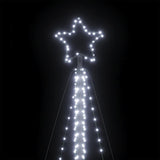 LED Christmas Tree 789 LEDs Cold White 478 cm
