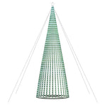 LED Christmas Tree 1544 LEDs Cold White 500 cm