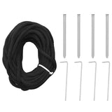 LED Christmas Tree 1544 LEDs Cold White 500 cm - Low Angle