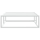 Bed Frame without Mattress White 92x187 cm Single Metal - 45-Degree Angle