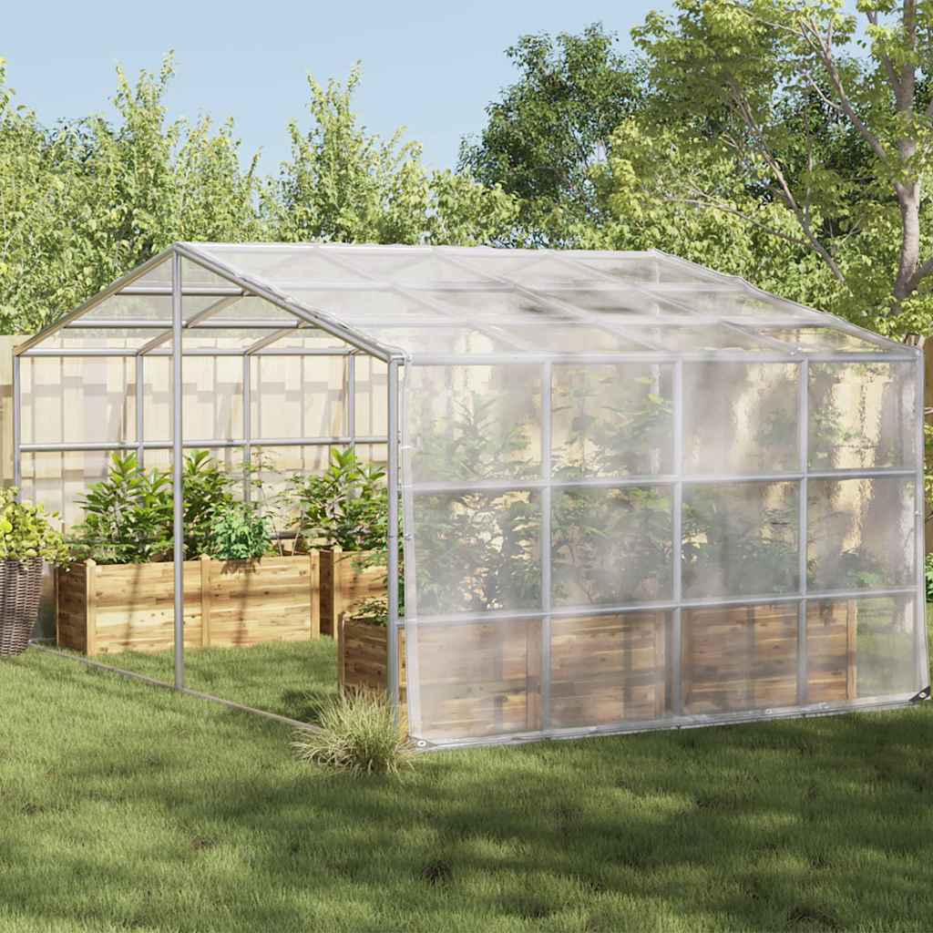 Plant CoverÂ with Eyelets 3x8 m Polyethylene