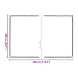 Plant CoverÂ with Eyelets 2x3 m Polyethylene - Extra Image