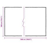 Plant CoverÂ with Eyelets 3x5 m Polyethylene
