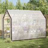 Plant CoverÂ with Eyelets 3x6 m Polyethylene - Front View