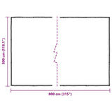 Plant CoverÂ with Eyelets 3x8 m Polyethylene - Extra Image