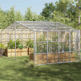 Plant Cover with Eyelets 3x8 m PVC - Front View