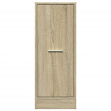 Apothecary Cabinet Sonoma Oak 30x41x77.5 cm Engineered Wood