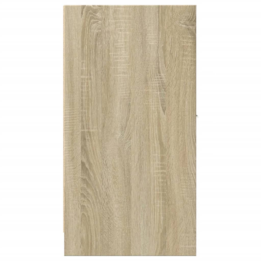 Apothecary Cabinet Sonoma Oak 30x41x77.5 cm Engineered Wood